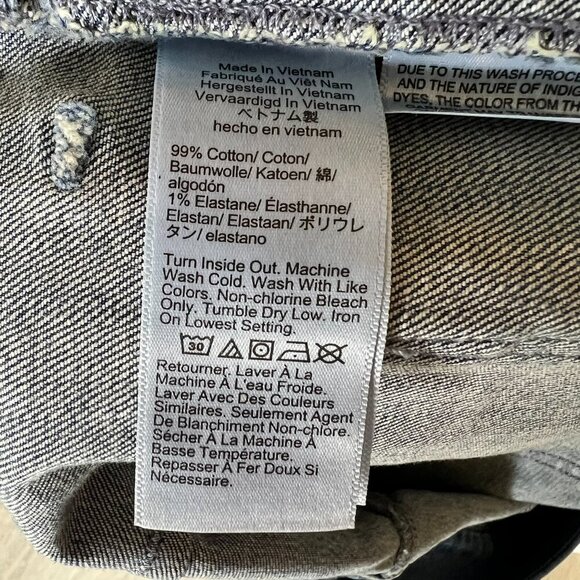 J Crew Factory Shorts Womens Size 31 Utility Denim Cotton Blend Summertime - Picture 11 of 14